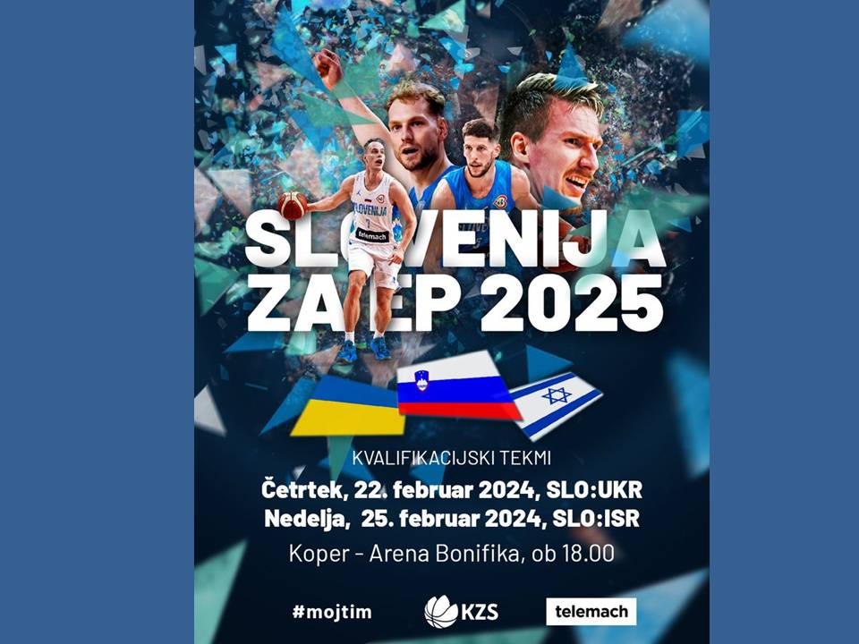 Proti EuroBasketu 2025 z novim športnim direktorjem Dončićem 