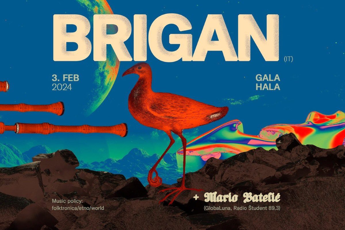 DJ Borovich, Udo Brenner, Brigan in Mario Batelić v Gala Hali 