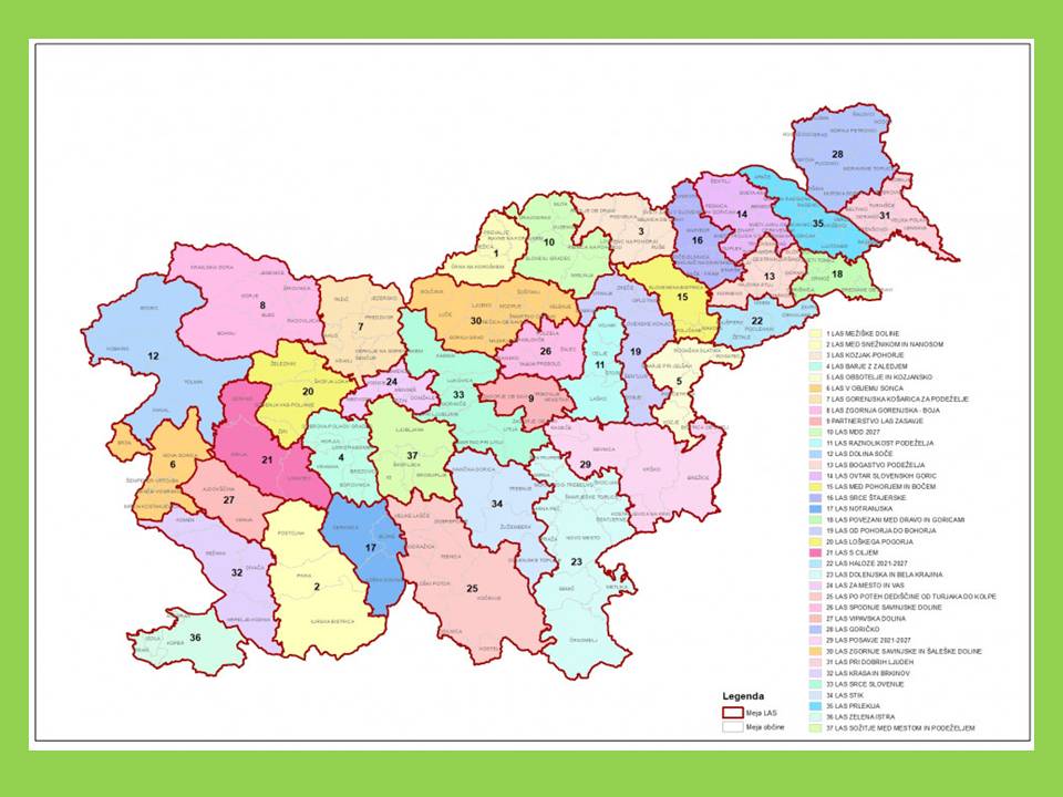 Denar za Strategije lokalnega razvoja in Lokalne akcijske skupine