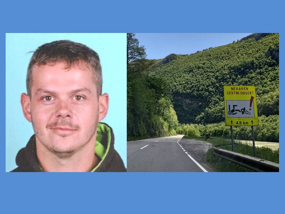 Izginuli Jeseničan, pojasnilo o aretaciji in opozorilo motoristom
