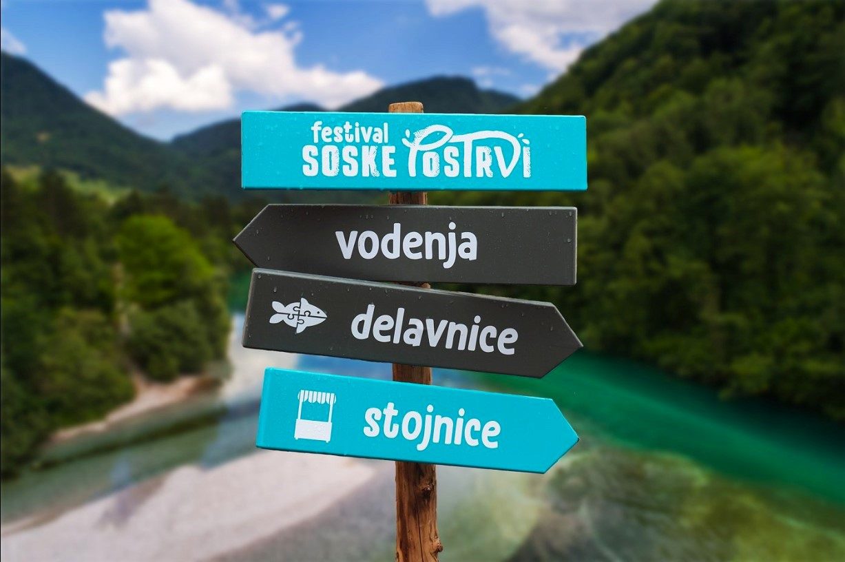 Najprej čistilna akcija, potem se pričenja Festival soške postrvi
