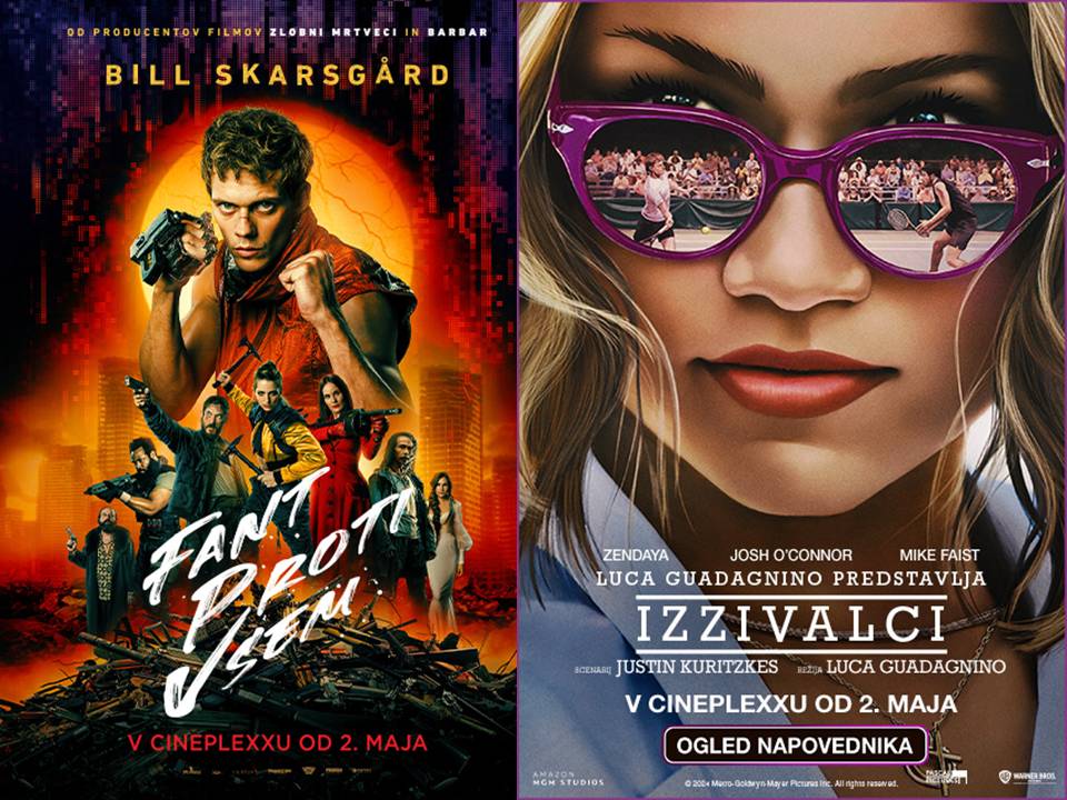 V četrtek prihajata nova filma Izzivalci in Fant proti vsem 