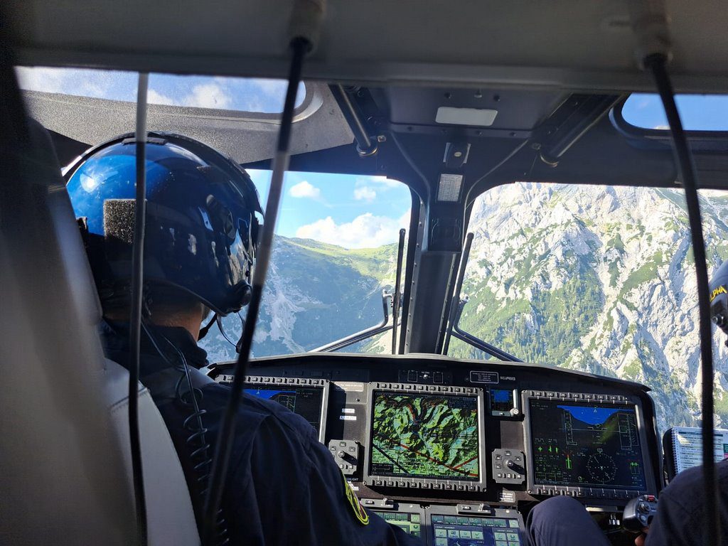 Višek sezone gorskih reševanj in intervencij iz zraka