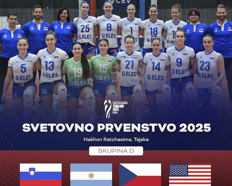 Odbojkarice Slovenije na prvem SP proti ZDA, Češki in Argentini