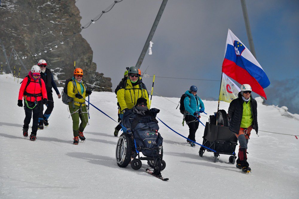 Druga uspešna odprava inPlanincev v masiv Matterhorna