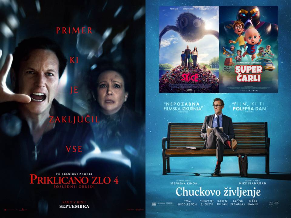 Premiere za grozljivko in tri različne fantazijske filme