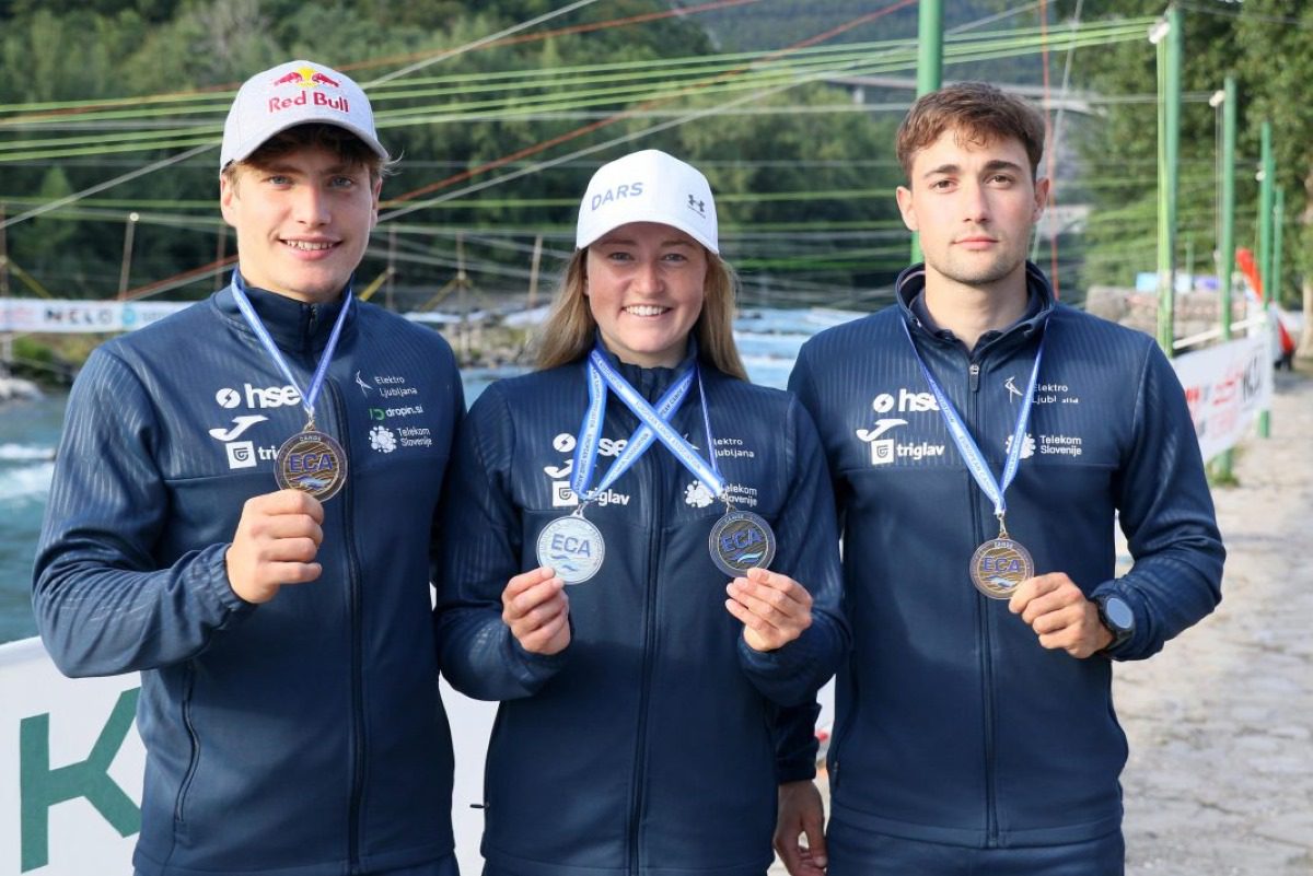 Sedem medalj za mlade slovenske upe na divjih vodah
