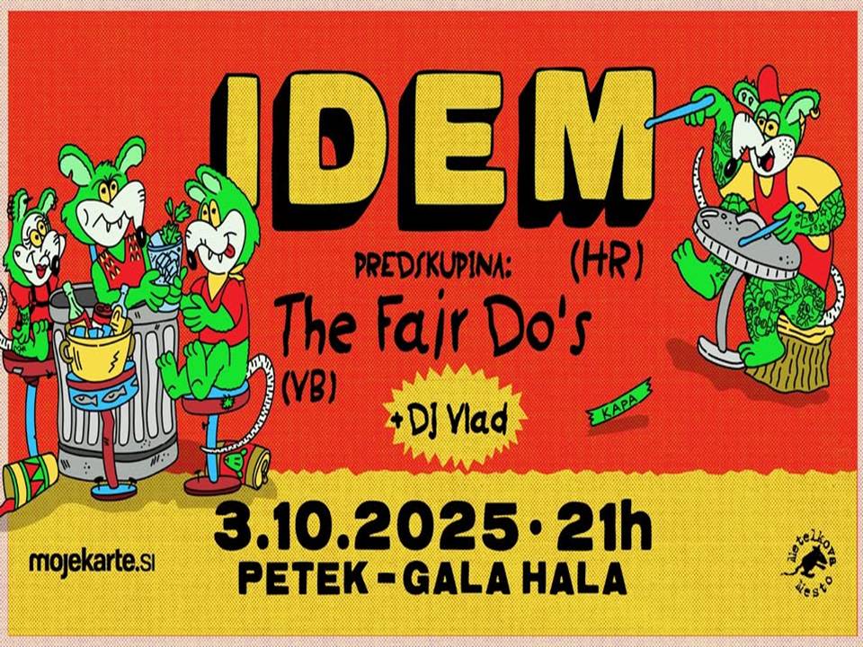 Atraktiven večer punk-indie zmesi 
