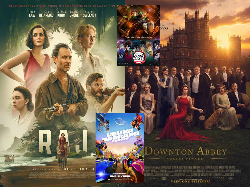 Ta teden dve filmski in dve animirani kino-novosti 
