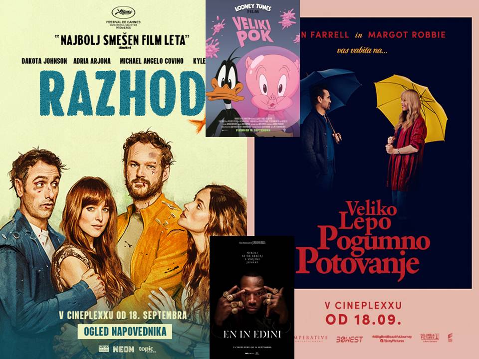 Tudi ta teden v kinih kar 4 filmske premiere