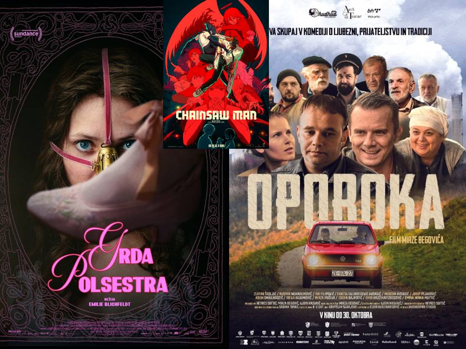 Filmske premiere bodo iz Japonske, Bosne in Norveške