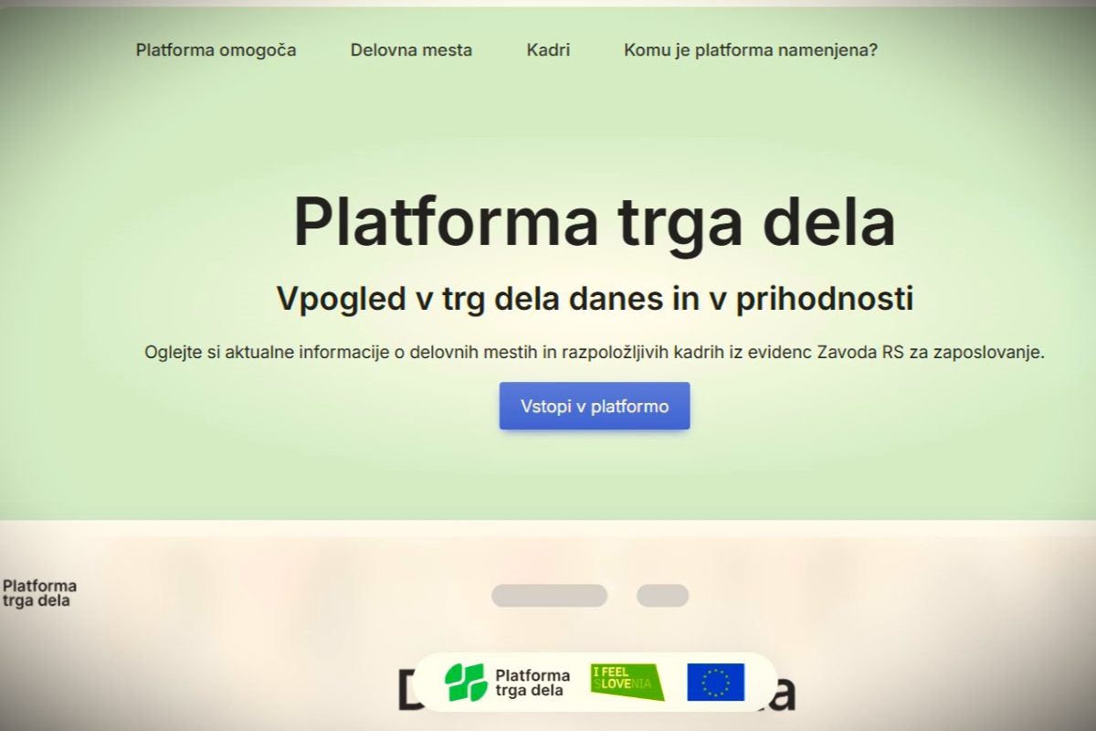 Končana je prva faza zagona nove spletne Platforme trga dela