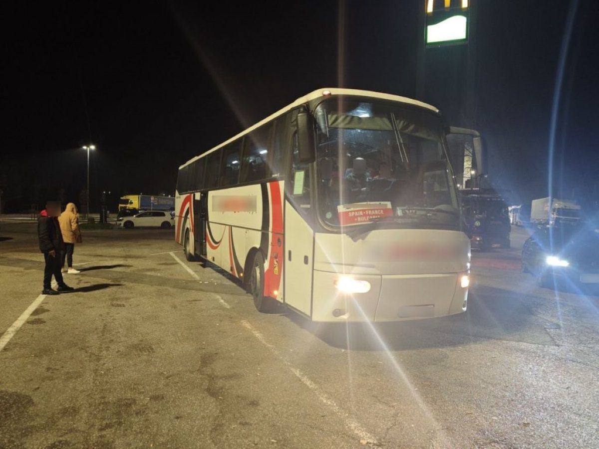 Nenapovedana akcija nadzora avtobusnih prevozov