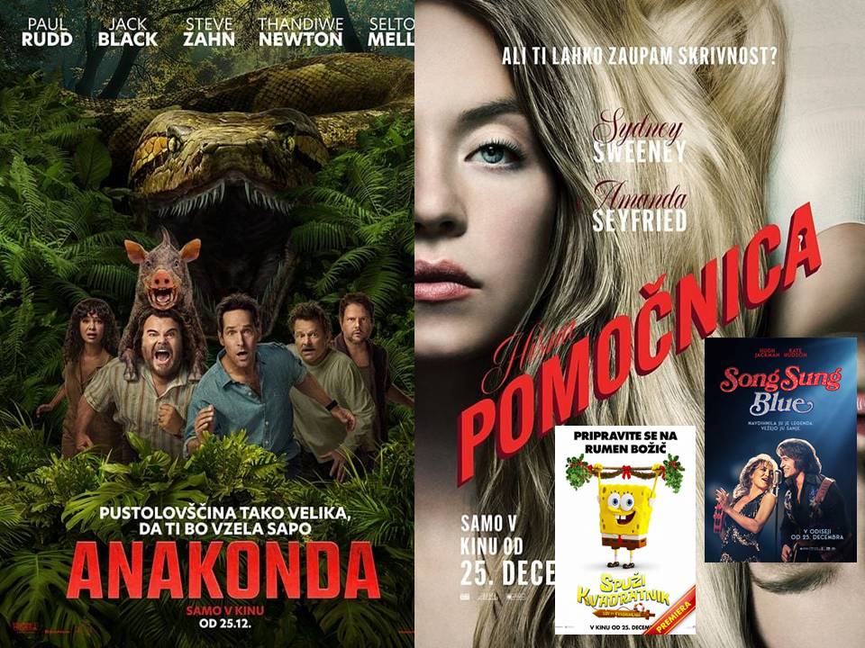 Serija božičnih filmskih premier se pričenja že danes