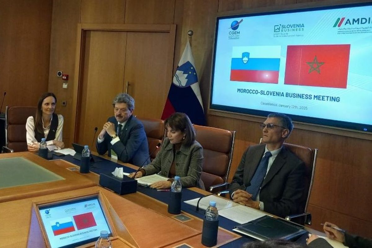Zagon poslovnega sodelovanja med Slovenijo in Marokom
