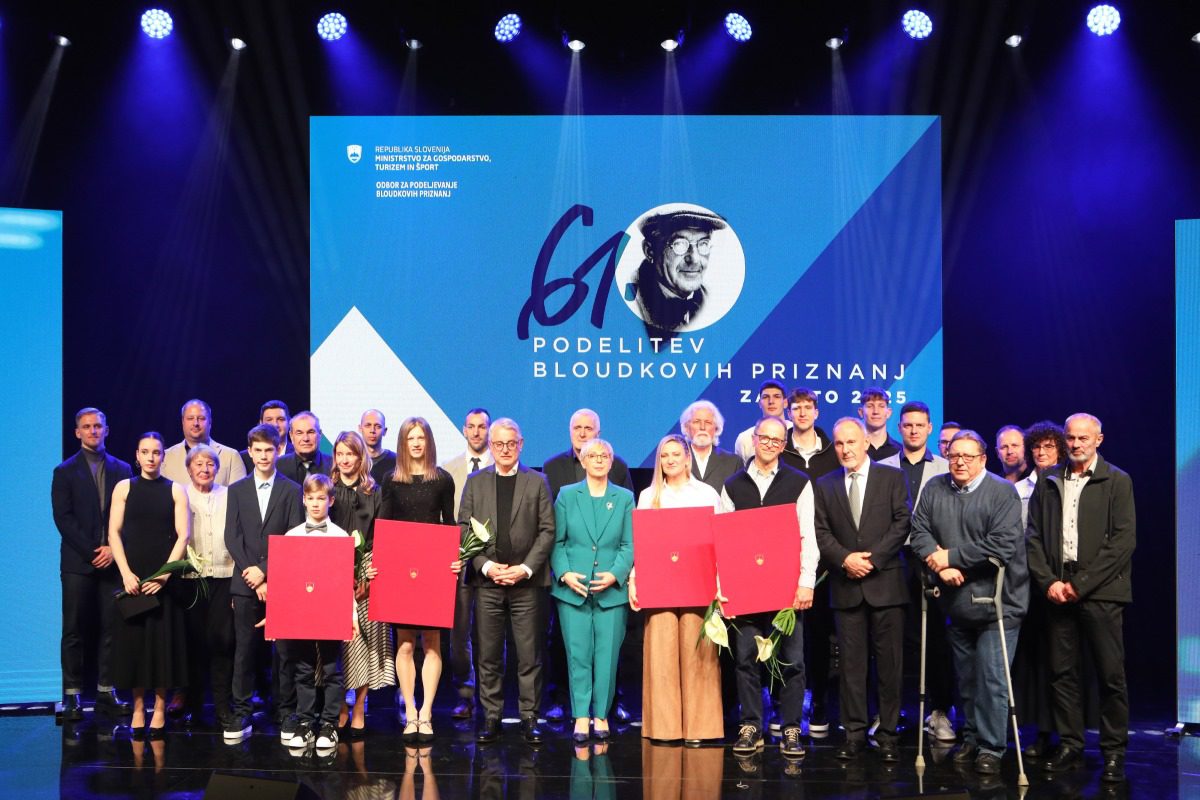 Svečana podelitev najvišjih priznanj v slovenskem športu