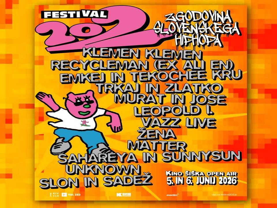 Zgodovina slovenskega hiphopa na letošnjem Festivalu 202