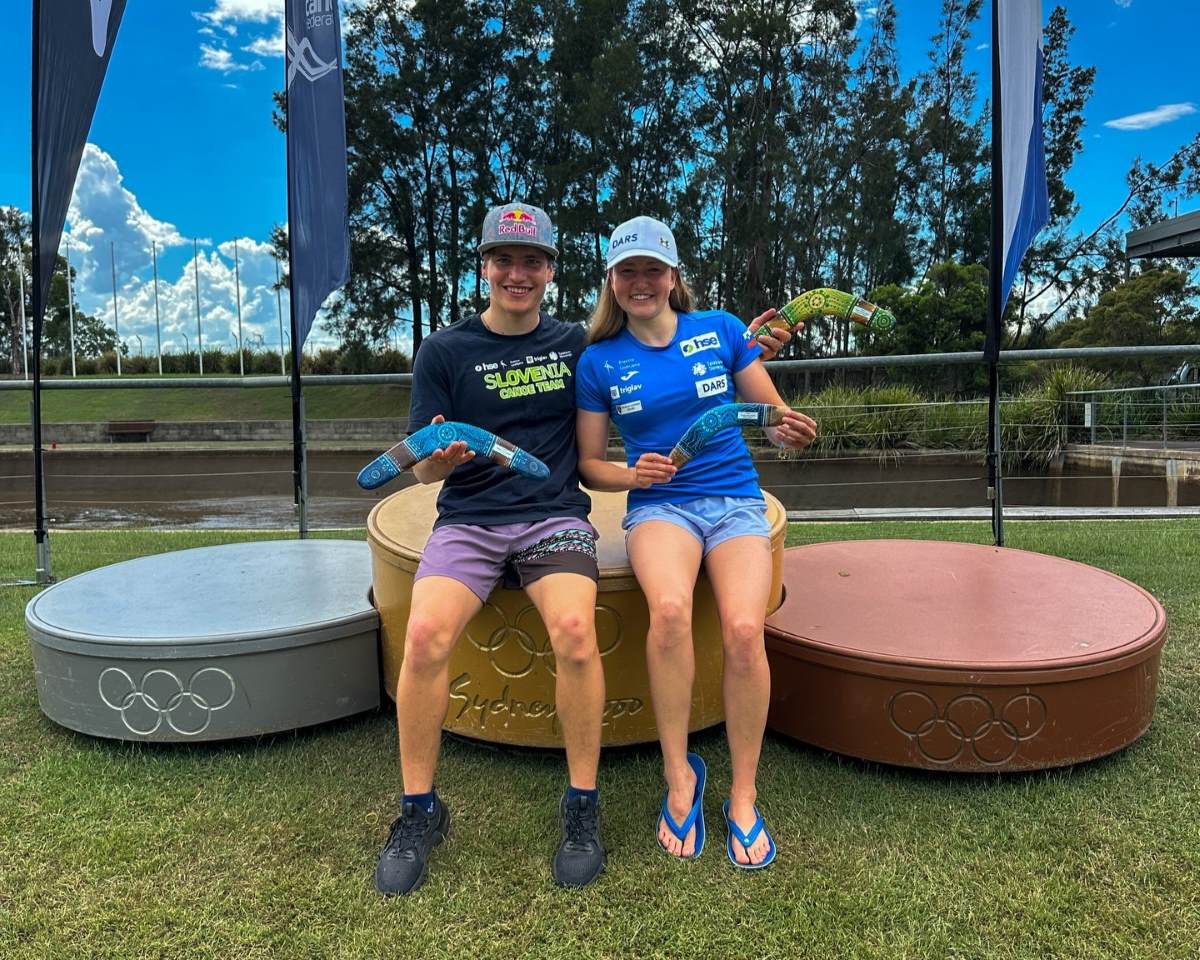 Žiga Lin in Eva Alina Hočevar v novo sezono z uspehi v Avstraliji