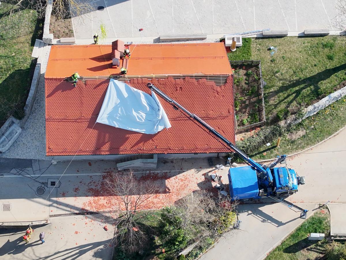 Poročilo o odpravi škode po orkanskih vetrovih na severu države