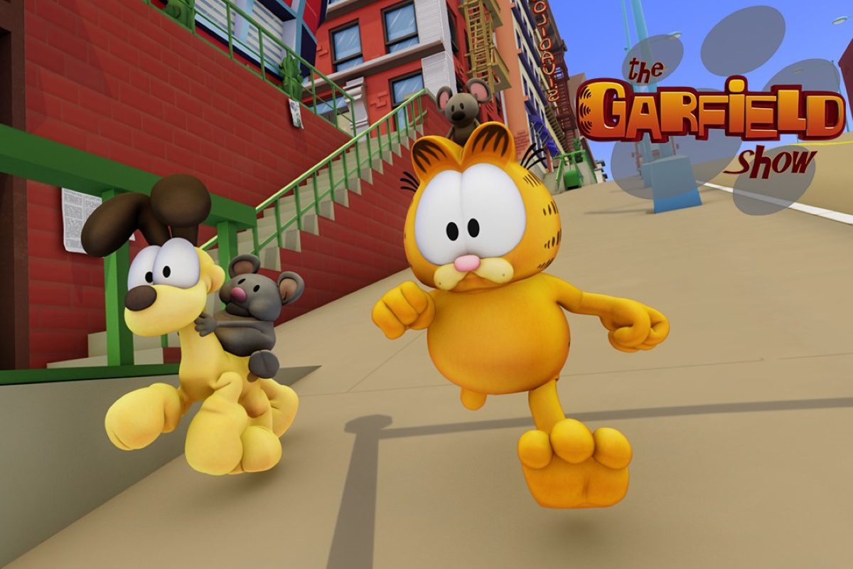 Na TV prihaja legendarni mačkon Garfield