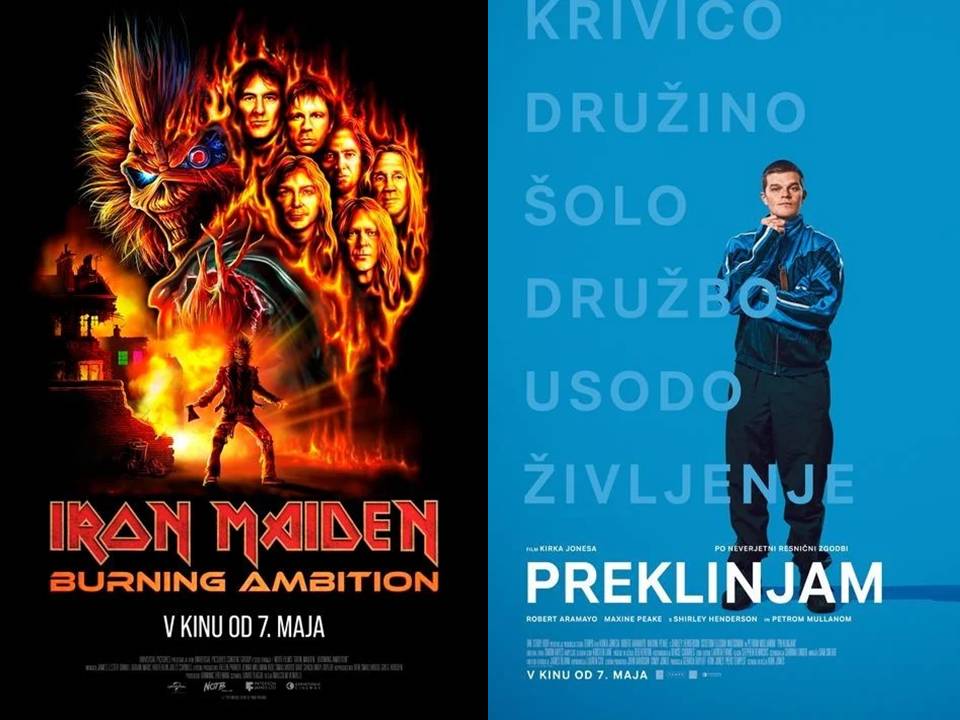 Filmski zgodbi o Johnu Davidsonu in o skupini Iron Maiden