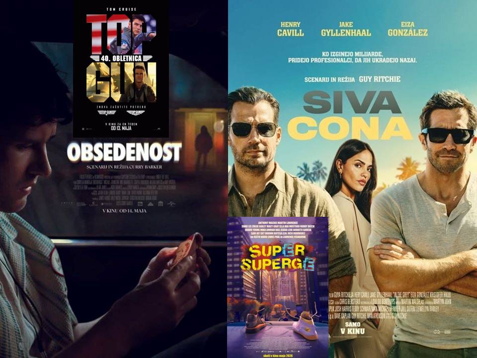 V kina prihajajo tri novi filmi, a tudi dva stara 