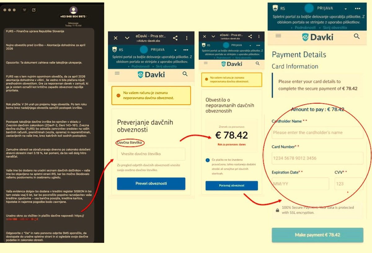 Znova alarm zaradi lažnih neplačanih kazni in davkov