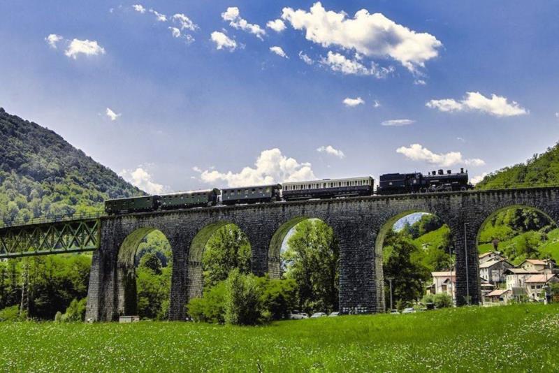 Povratek muzejskega vlaka ob 120-letnici Bohinjske proge