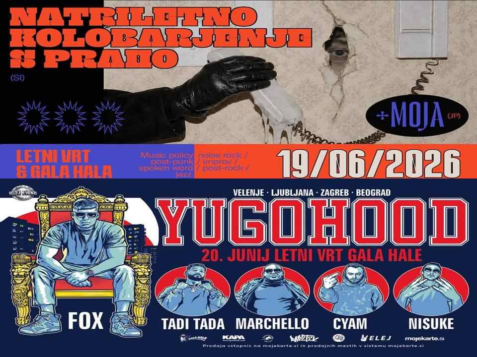 Promocija samskih prijateljev, dva benda in večer balkanskega hip hopa