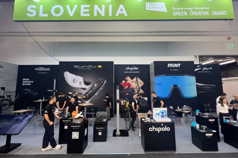 Slovenska podjetja na sejmu Eurobike z nišno kolesarsko ponudbo