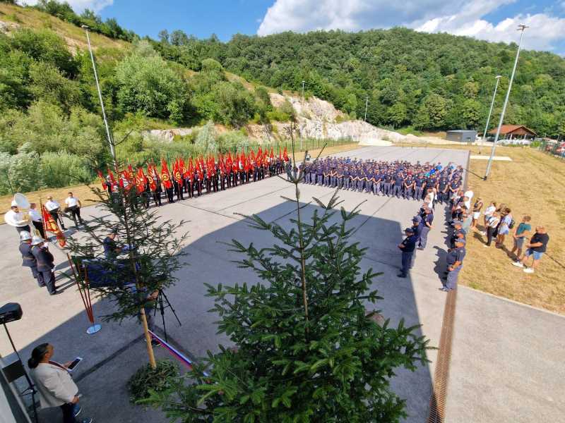 Dolenjski gasilski poligon in trije novi infrastrukturni projekti 1 Dolenjski gasilski poligon in trije novi infrastrukturni projekti
