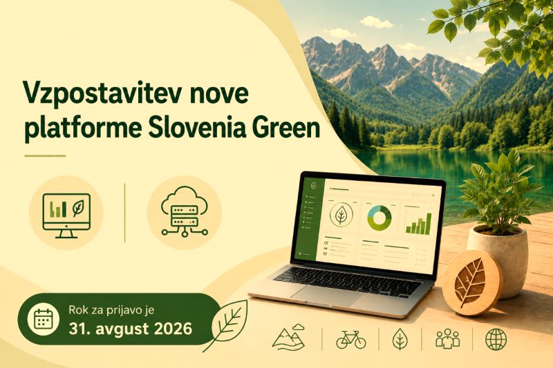 STO bi rada vzpostavila novo digitalno platformo Slovenia Green