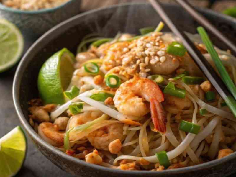 Originalni Pad Thai recept: pripravite priljubljeno tajsko jed tudi doma 1 originalni pad thai recept tajska jed