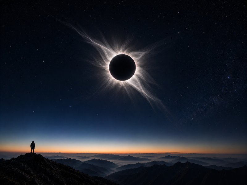 popolni soncev mrk sonce luna