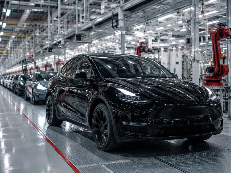 Tesla dosegla zgodovinski mejnik: s proizvodne linije zapeljalo že 10-milijonto električno vozilo 1 tesla 10 milijonto elektricno vozilo fremon
