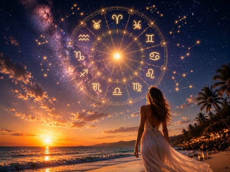 To ni običajen horoskop: vsako znamenje čaka eno pomembno vprašanje 1 to ni obicajen horoskop 12 znamenj ai fotoilustracija