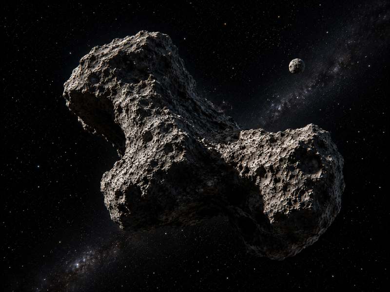 44 nysa asteroid tri glave luna