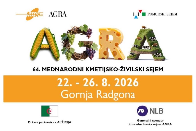 Napočil je čas za tradicionalni kmetijsko-živilski sejem Agra 