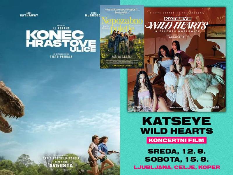 Prvi dve filmski premieri bosta že v sredo, tretja pa v četrtek 1 Prvi dve filmski premieri bosta že v sredo, tretja pa v četrtek
