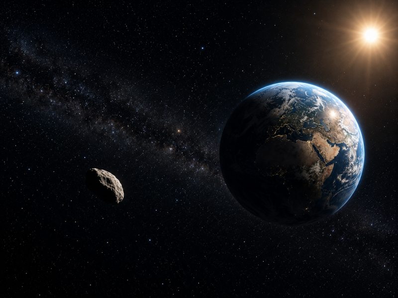 asteroid 2026 qq1 priblizuje zemlji