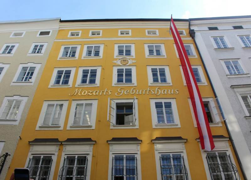 mozart rojstna hisa salzburg