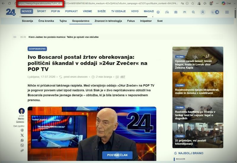 Poskusov investicijskih goljufij prek lažnih spletnih oglasov je vse več