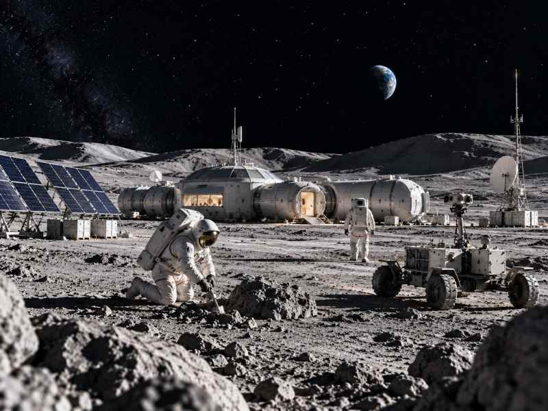 mesta na luni voda prihodnja naselja
