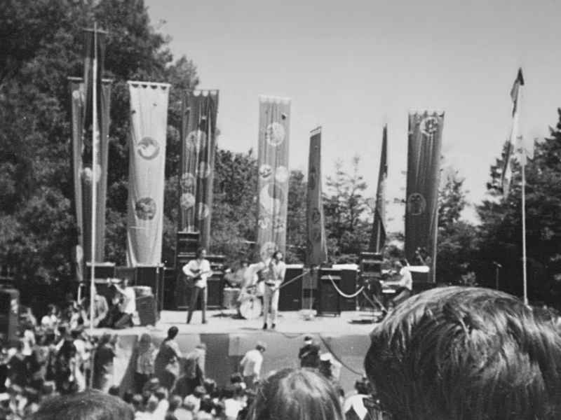 The Doors med nastopom na festivalu Fantasy Fair leta 1967