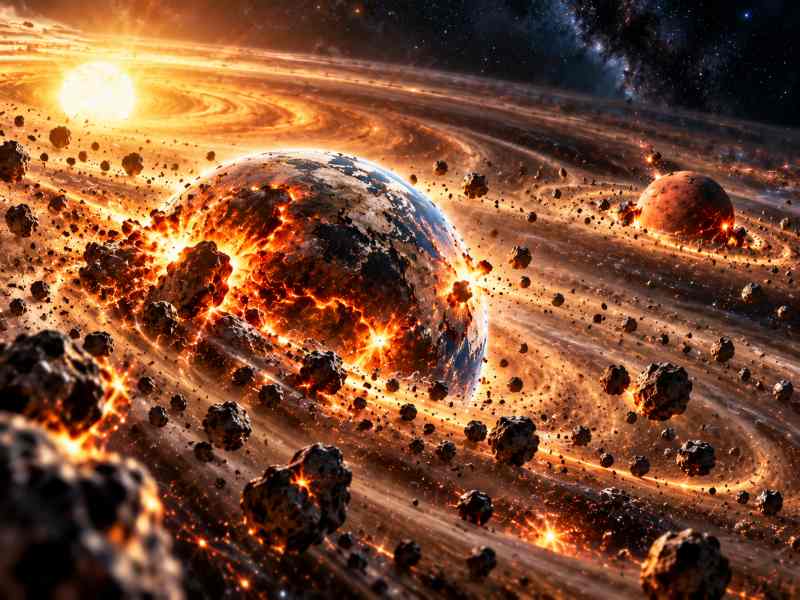 zemlja mars nastanek razlika