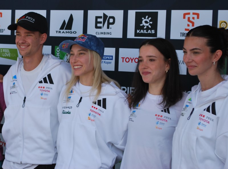 Janja Garnbret je sezono končala z zmago, Rosa Rekar s prvimi stopničkami 1 Janja Garnbret je sezono končala z zmago, Rosa Rekar s prvimi stopničkami