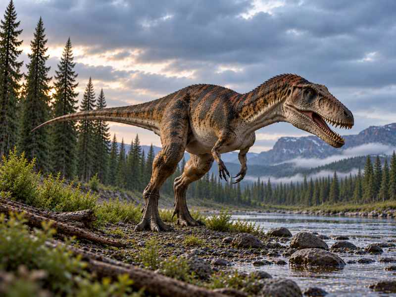 Simbolična rekonstrukcija tiranozavra Tromerosaurus solumons