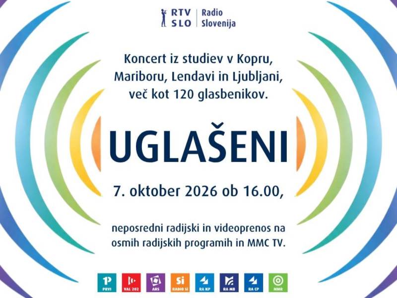 koncert Uglaseni bo za eno uro zdruzil vse programe Radia Slovenija 2