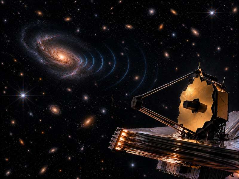NASA izsledila skrivnosten signal izpred 10 milijard let: Zdaj vedo, od kod prihaja 1 nasa james webb skrivnostni radijski signal