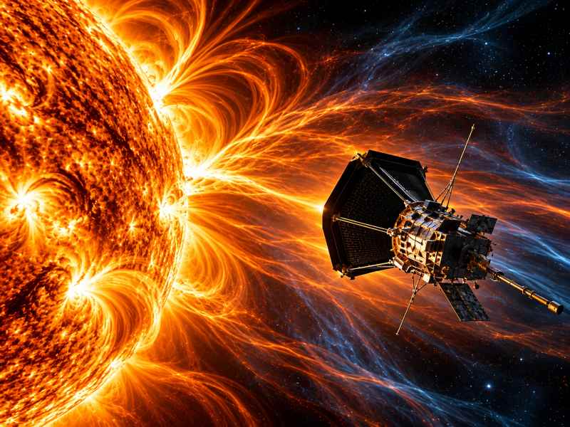 nasina sonda parker solar probe soncni veter